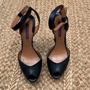 Ralph Lauren collection heels with ankle strap